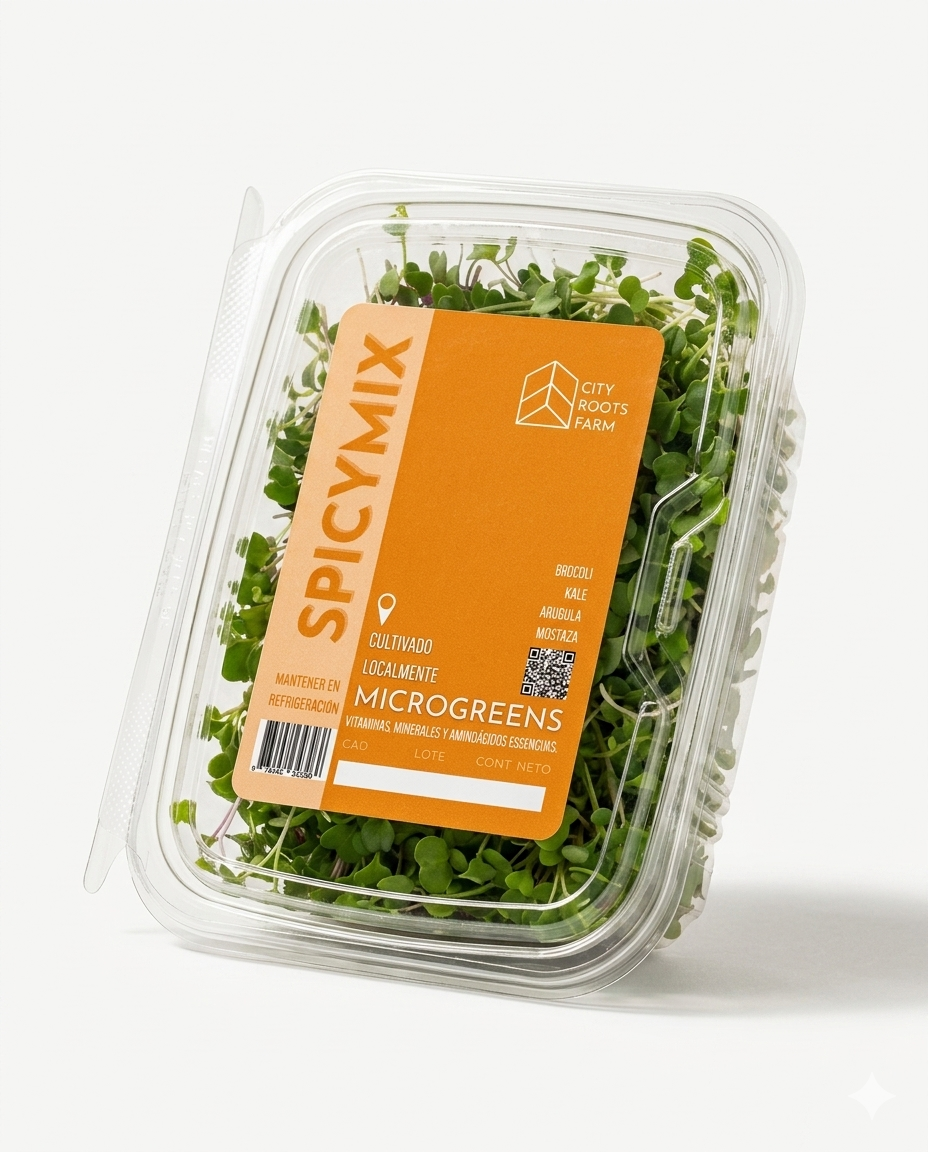 Spicy Mix Microgreens
